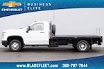 2025 Chevrolet Silverado 3500 Regular Cab 4x4, CM Truck Beds RD Model Flatbed Truck for sale #16620 - photo 5