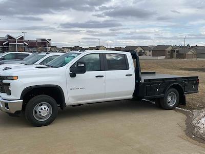 New 2024 Chevrolet Silverado 3500 Work Truck Crew Cab 4WD, Knapheide PGTC Gooseneck Flatbed Truck for sale #414E - photo 1