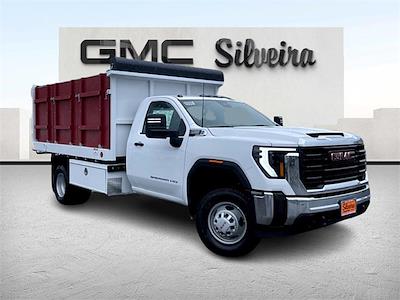 New 2024 GMC Sierra 3500 Pro Regular Cab 4x2, Royal Truck Body Stake Bed Landscape Dump for sale #1240018 - photo 1