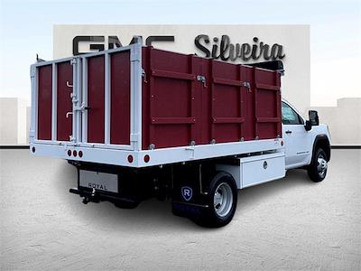New 2024 GMC Sierra 3500 Pro Regular Cab 4x2, Royal Truck Body Stake Bed Landscape Dump for sale #1240018 - photo 2