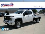 New 2024 Chevrolet Silverado 3500 Work Truck Double Cab 4x4, Future Line Skirted Rancher Flatbed Truck for sale #49118 - photo 1