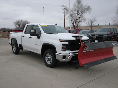 New 2024 Chevrolet Silverado 2500 Work Truck Double Cab 4x4, BOSS Plow Truck for sale #49541 - photo 1
