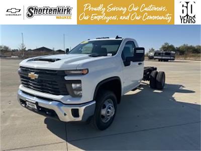 New 2025 Chevrolet Silverado 3500 Work Truck Regular Cab 4x4, Cab Chassis for sale #50358 - photo 1