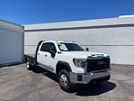 2021 GMC Sierra 3500 Crew Cab 4x4, Flatbed Truck for sale #P240253A - photo 3