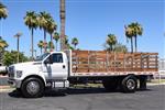 Used 2019 Ford F-650 Regular Cab RWD, 20' Scelzi WFB Stake Bed for sale #21P001A - photo 3