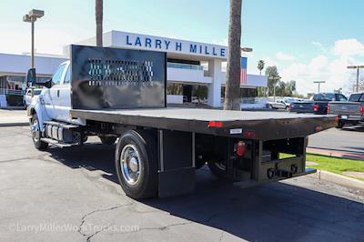 2023 Ford F-650 Crew Cab DRW 4x2, Rugby Series 2000 Platform Body Flatbed Truck #23P096 - photo 2
