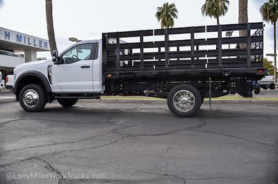 New 2024 Ford F-450 XL Regular Cab RWD, 12' 5" Knapheide Value-Master X Stake Bed for sale #MFD242038 - photo 2