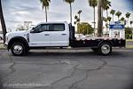 2024 Ford F-450 Crew Cab DRW 4WD, CM Truck Beds SK Model Flatbed Truck for sale #MFD242041 - photo 3