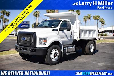 2025 Ford F-750 Regular Cab DRW 4x2, Rugby Titan Dump Truck for sale #MFD250069 - photo 1