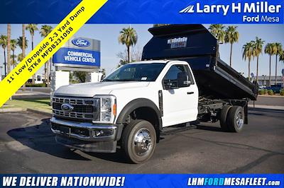 2023 Ford F-550 Regular Cab DRW 4WD, Knapheide Drop Side Dump Truck for sale #MFDB231058 - photo 1