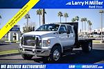 2024 Ford F-650 Crew Cab DRW 4x2, Rugby Flatbed Truck for sale #MFDB240670 - photo 1