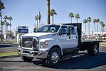 New 2024 Ford F-650 FL Crew Cab 4x2, 14' Rugby Flatbed Truck for sale #MFDB240670 - photo 3