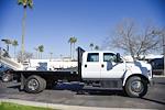 New 2024 Ford F-650 FL Crew Cab 4x2, 14' Rugby Flatbed Truck for sale #MFDB240670 - photo 9