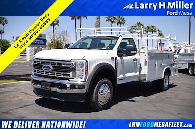 New 2024 Ford F-450 XL Regular Cab RWD, 12' Royal Truck Body Service Combo Body for sale #MFDB240885 - photo 1