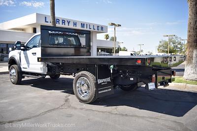 2024 Ford F-550 Regular Cab DRW 4WD, Knapheide Value-Master X Flatbed Truck for sale #MFDB241272 - photo 2