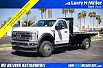 2024 Ford F-550 Regular Cab DRW 4WD, Knapheide Value-Master X Flatbed Truck for sale #MFDB241272 - photo 1