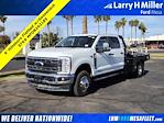 New 2024 Ford F-350 XL Crew Cab 4WD, 9' 4" Hillsboro GII Steel Flatbed Truck for sale #MFDB242185 - photo 1