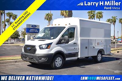 New 2024 Ford Transit 350 RWD, 11' Reading RVSL Steelhawk Service Utility Van for sale #MFDF240982 - photo 1