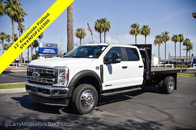 2024 Ford F-550 Crew Cab DRW RWD, Knapheide Value-Master X Flatbed Truck for sale #MFDF241000 - photo 1