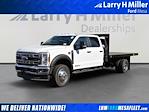 New 2024 Ford F-550 XL Crew Cab RWD, 12' 5" Knapheide Value-Master X Flatbed Truck for sale #MFDF241001 - photo 1