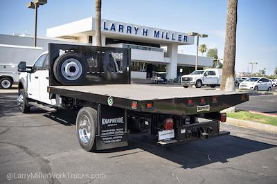 New 2024 Ford F-550 XL Crew Cab RWD, 12' 5" Knapheide Value-Master X Flatbed Truck for sale #MFDF241002 - photo 2