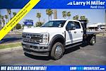 New 2024 Ford F-550 XL Crew Cab RWD, 12' 5" Knapheide Value-Master X Flatbed Truck for sale #MFDF241014 - photo 1