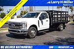 New 2024 Ford F-350 XL Regular Cab RWD, 12' Rugby Vari-Class Stake Bed for sale #MFDF241265 - photo 1