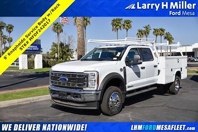 New 2024 Ford F-450 XLT Crew Cab RWD, 9' Knapheide Steel Service Body Service Truck for sale #MFDF241507 - photo 1