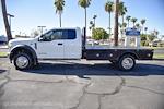 2022 Ford F-550 Super Cab DRW 4WD, Flatbed Truck for sale #MFDF241809A - photo 3