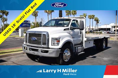 2021 Ford F-650 Regular Cab DRW RWD, Flatbed Truck for sale #MFDP210108 - photo 1