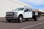 2021 Ford F-350 Crew Cab DRW 4WD, Flatbed Truck for sale #MFDS210069 - photo 4