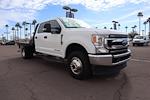 2021 Ford F-350 Crew Cab DRW 4WD, Flatbed Truck for sale #MFDS210069 - photo 8