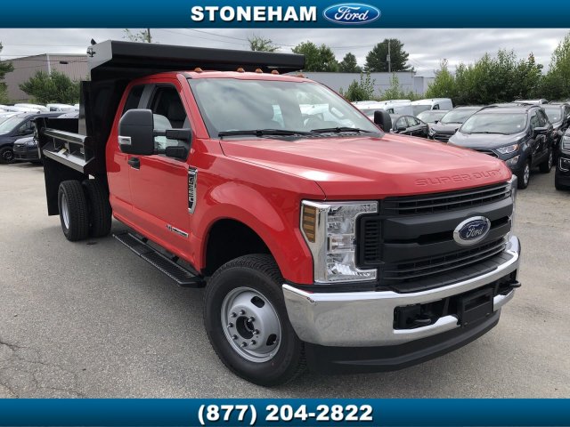 2019 F 350 Super Cab Drw 4x4 Duraclass Yardbird Dump Body Stock 192248