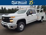 New 2024 Chevrolet Silverado 3500 Work Truck Crew Cab 4x4, 9' Monroe Truck Equipment ServicePRO™ Service Truck for sale #G24892 - photo 1