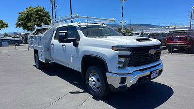 New 2024 Chevrolet Silverado 3500 Work Truck Crew Cab 4WD, Knapheide Contractor Body Contractor Truck for sale #24-0715 - photo 1