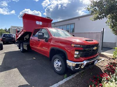 New 2024 Chevrolet Silverado 3500 Work Truck Crew Cab 4x4, 9' Dejana Truck & Utility Equipment DynaPro Dump Body Dump Truck for sale #N240649 - photo 1