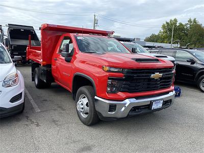 New 2024 Chevrolet Silverado 3500 Work Truck Regular Cab 4x4, 9' Dejana Truck & Utility Equipment DynaPro Dump Body Dump Truck for sale #N240760 - photo 1