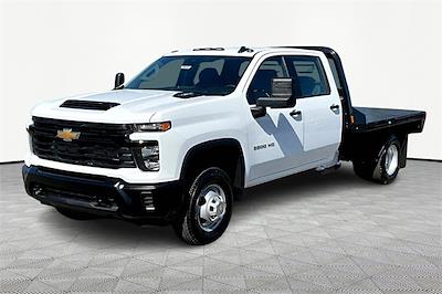 New 2025 Chevrolet Silverado 3500 Work Truck Crew Cab 4x4, Flatbed Truck for sale #T7871 - photo 1