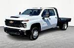 New 2025 Chevrolet Silverado 3500 Work Truck Crew Cab 4x4, Flatbed Truck for sale #T7871 - photo 1