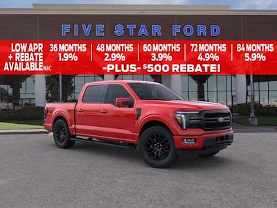 New 2024 Ford F-150 Lariat SuperCrew Cab 4WD, Pickup for sale #RFB18482 - photo 1