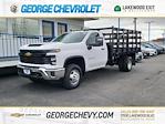 2024 Chevrolet Silverado 3500 Regular Cab 4WD, Stake Bed for sale #241152 - photo 3