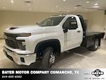 New 2024 Chevrolet Silverado 3500 Work Truck Regular Cab 4x4, Flatbed Truck for sale #53579 - photo 1