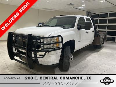 Used 2012 Chevrolet Silverado 3500 Work Truck Crew Cab 4x2, Flatbed Truck for sale #F26224 - photo 1