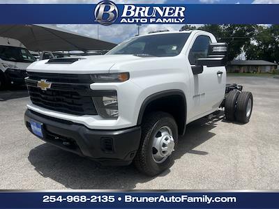 New 2024 Chevrolet Silverado 3500 Work Truck Regular Cab 4x4, Cab Chassis for sale #240508 - photo 1