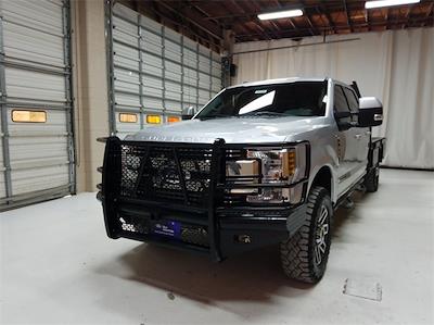 Used 2018 Ford F-350 Lariat Crew Cab 4x4, Flatbed Truck for sale #48389 - photo 1