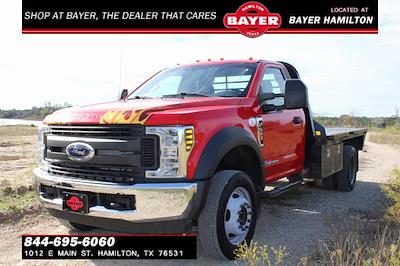Used 2018 Ford F-450 XL Regular Cab 4x2, Flatbed Truck for sale #D4969 - photo 1