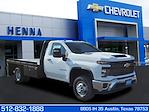 New 2024 Chevrolet Silverado 3500 Work Truck Regular Cab 4x4, Flatbed Truck for sale #RF446756 - photo 1