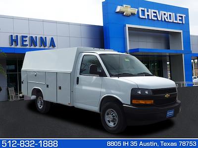 New 2023 Chevrolet Express 3500 Work Van RWD, Service Utility Van for sale #P1260168 - photo 1