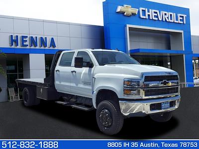 New 2023 Chevrolet Silverado 5500 Work Truck Crew Cab 4x4, Flatbed Truck for sale #PH712122 - photo 1