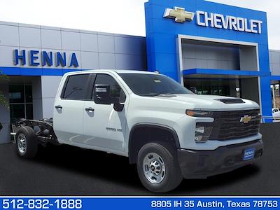 New 2024 Chevrolet Silverado 2500 Work Truck Crew Cab 4x4, Cab Chassis for sale #RF358253 - photo 1